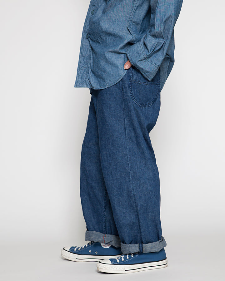 CP027・NEW JERSEY / Indigo Denim w/ Stone Bio Wash