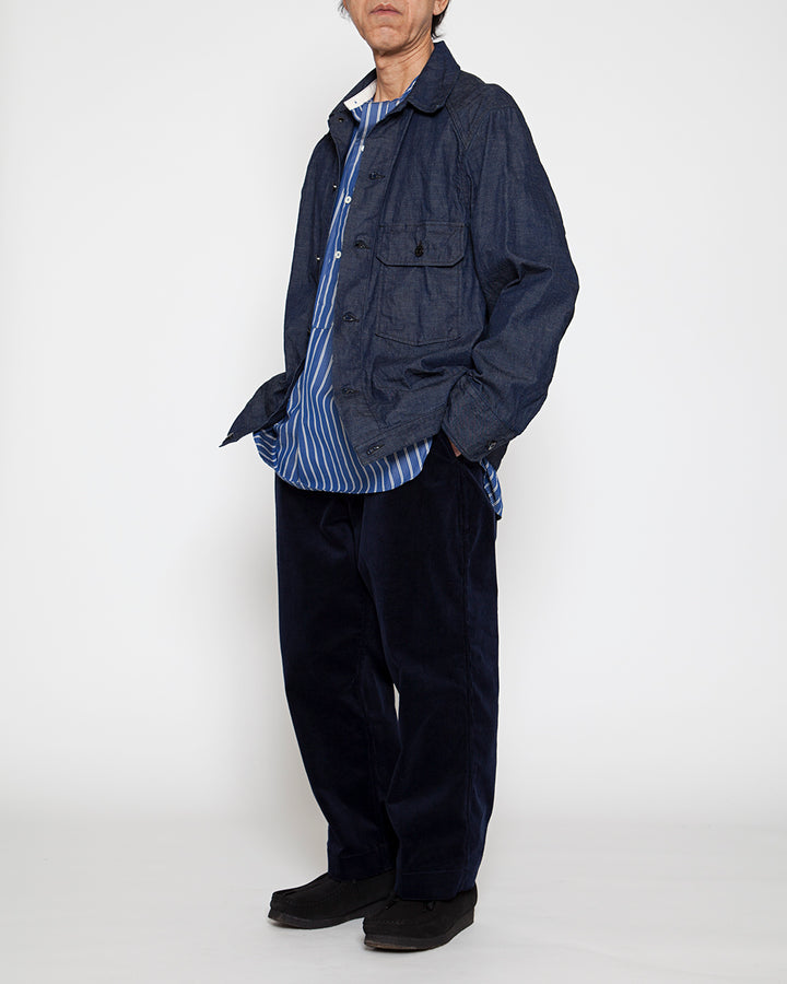 CS011・UTILITY FIELD JAC SHIRT / Indigo Denim