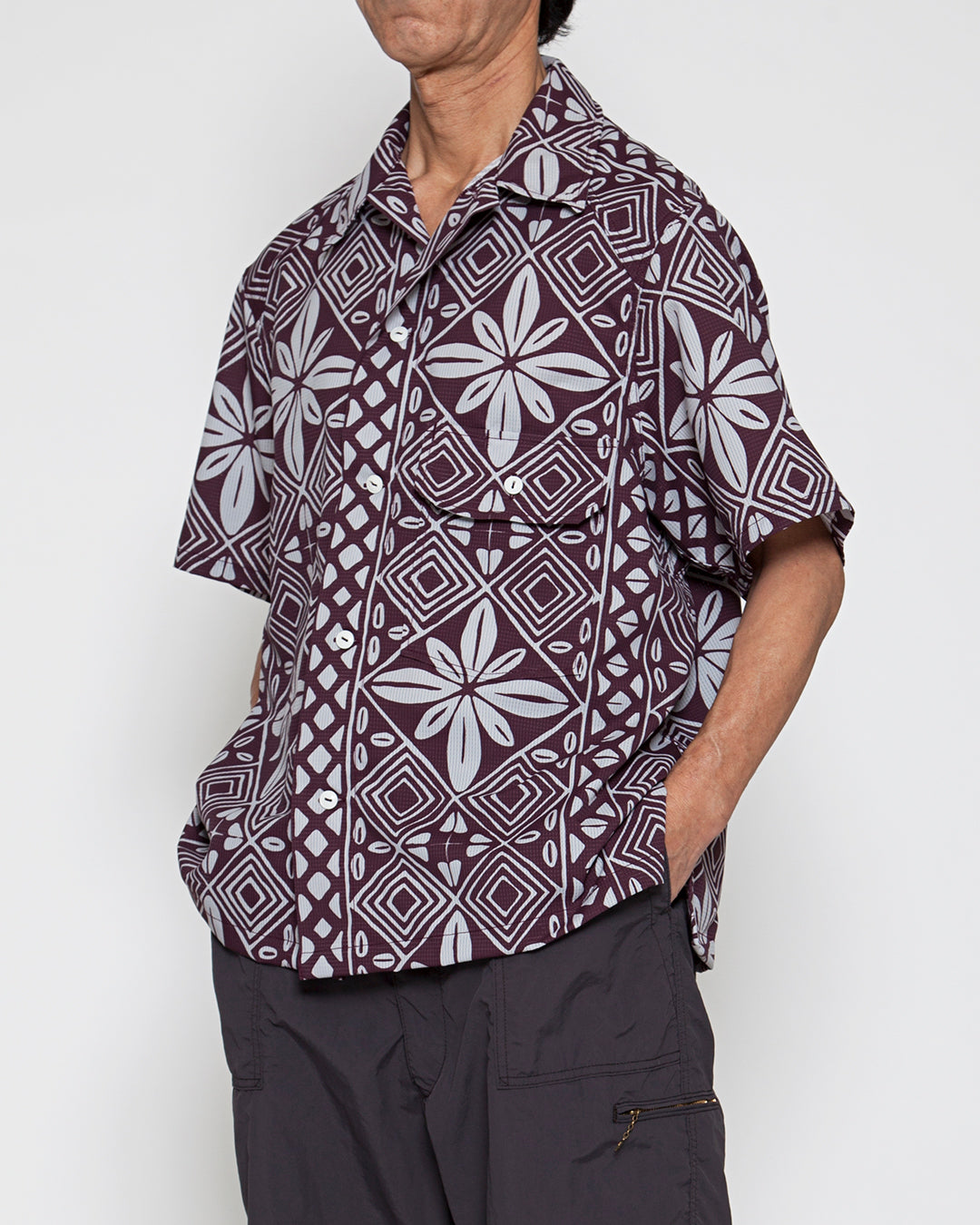 CS011S・UTILITY FIELD SHIRT / Azuki