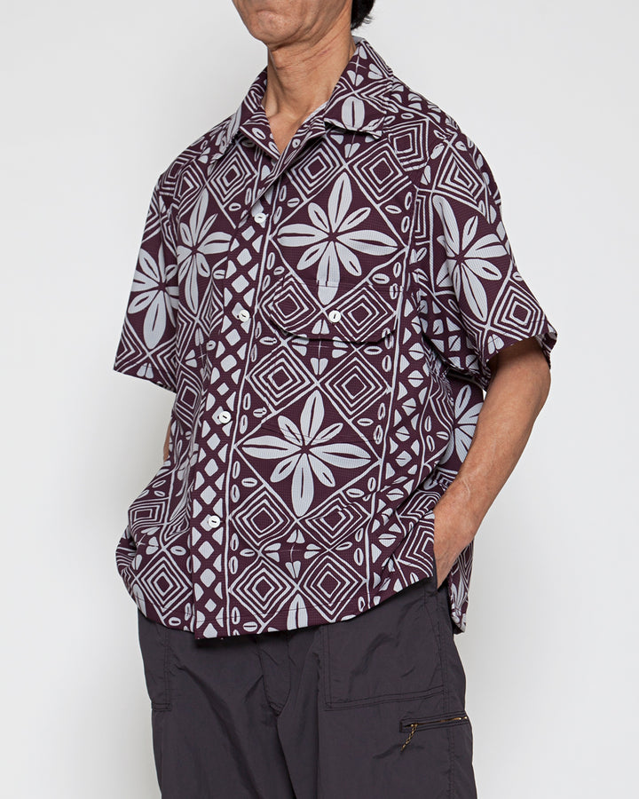 CS011S・UTILITY FIELD SHIRT / Azuki