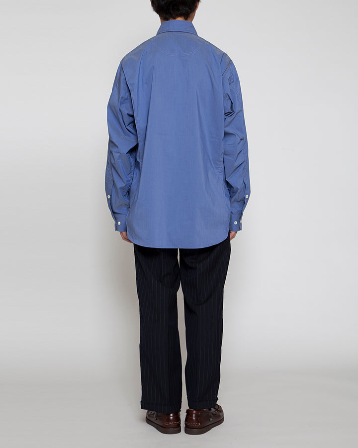 CS012・TREK TRAVELER SHIRT / Blue