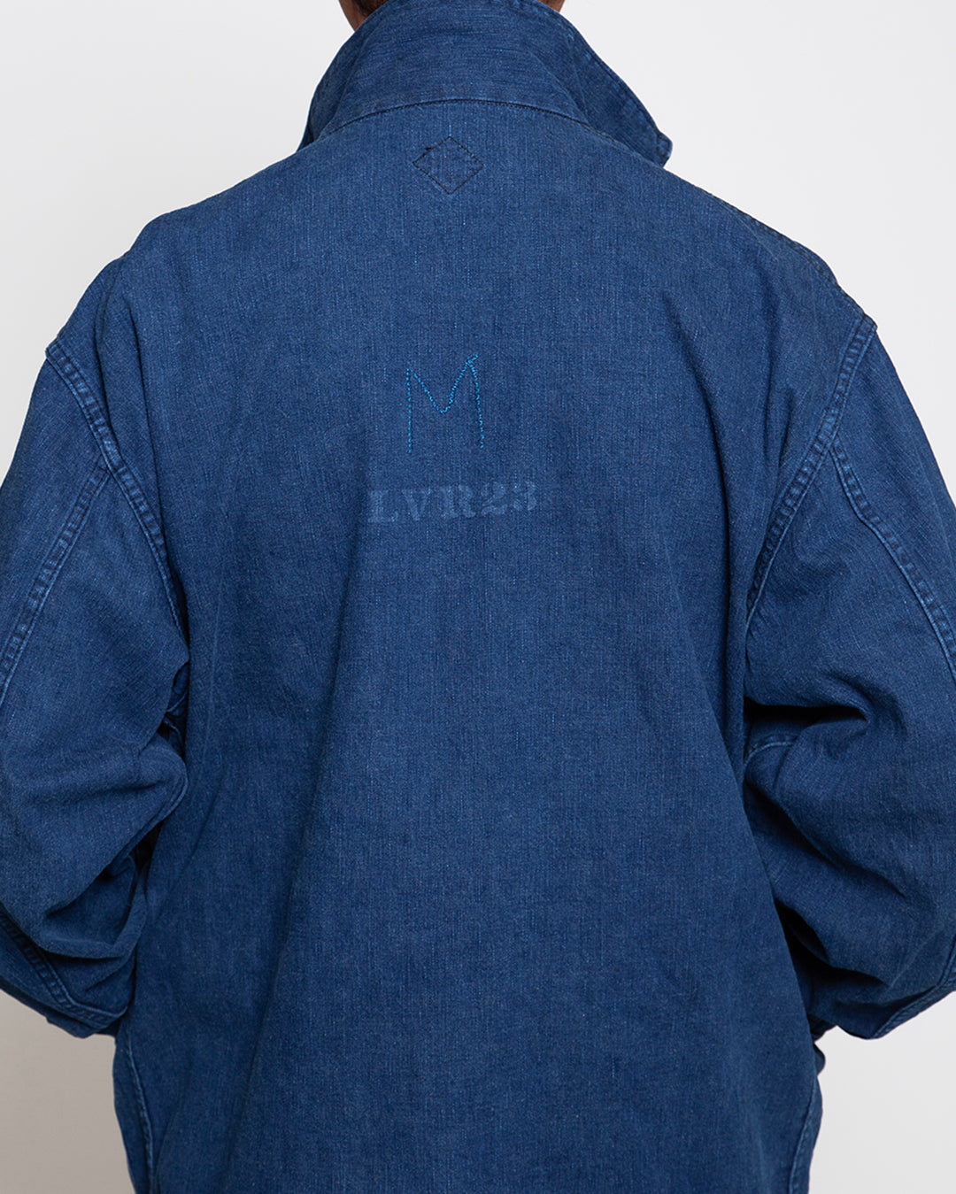 CSJ005 - N-3 JUMPER / Indigo Denim w/ Bio-wash