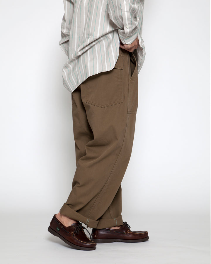 FP001・UTILITY SLACKS / Dark Khaki