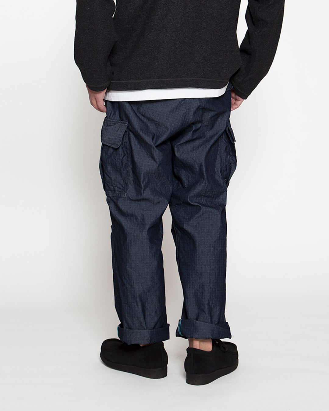 FATIGUE SLACKS - FP006・JUNGLE SLACKS / Indigo Chambray