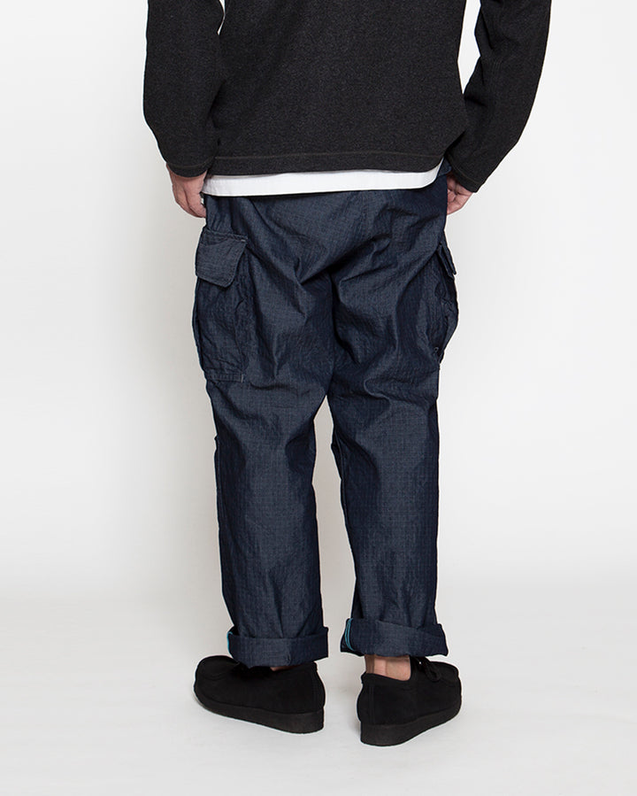 FP006・JUNGLE SLACKS / Indigo Chambray