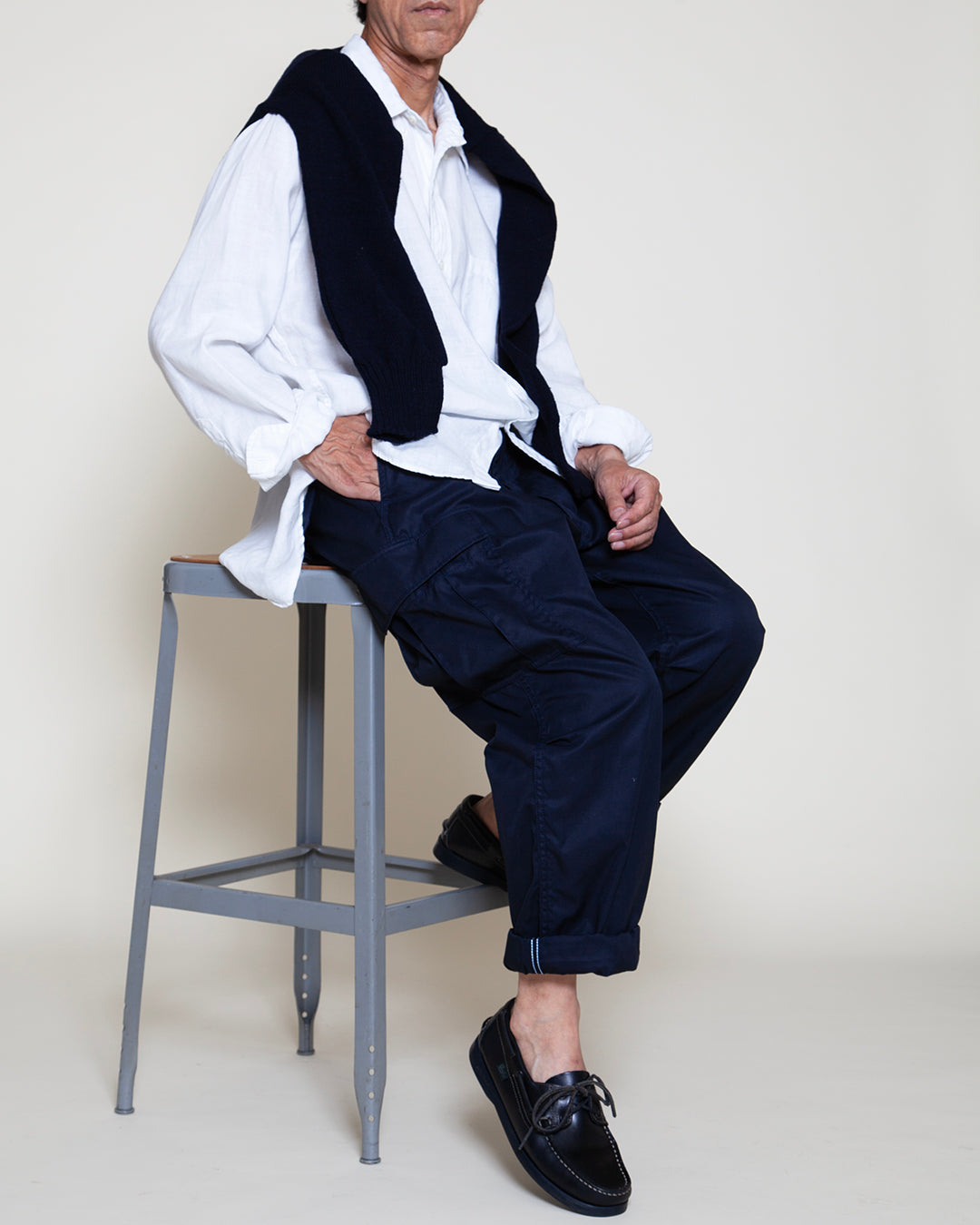 FP006 - JUNGLE SLACKS / Midnight Navy – THE CORONA UTILITY