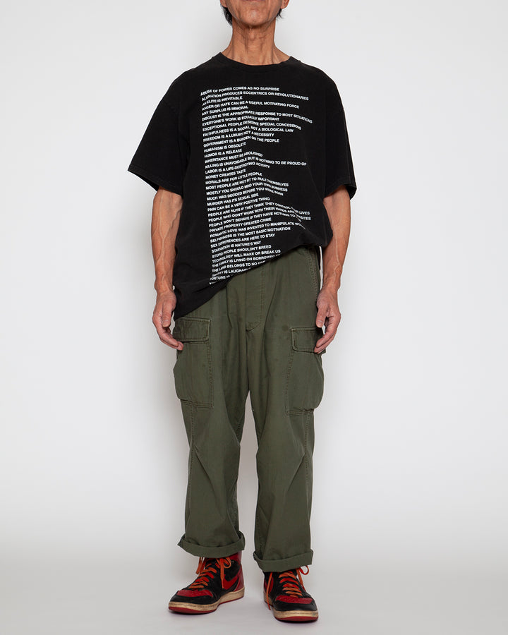 FP006 - JUNGLE SLACKS / Olive Green w/ Bio-wash