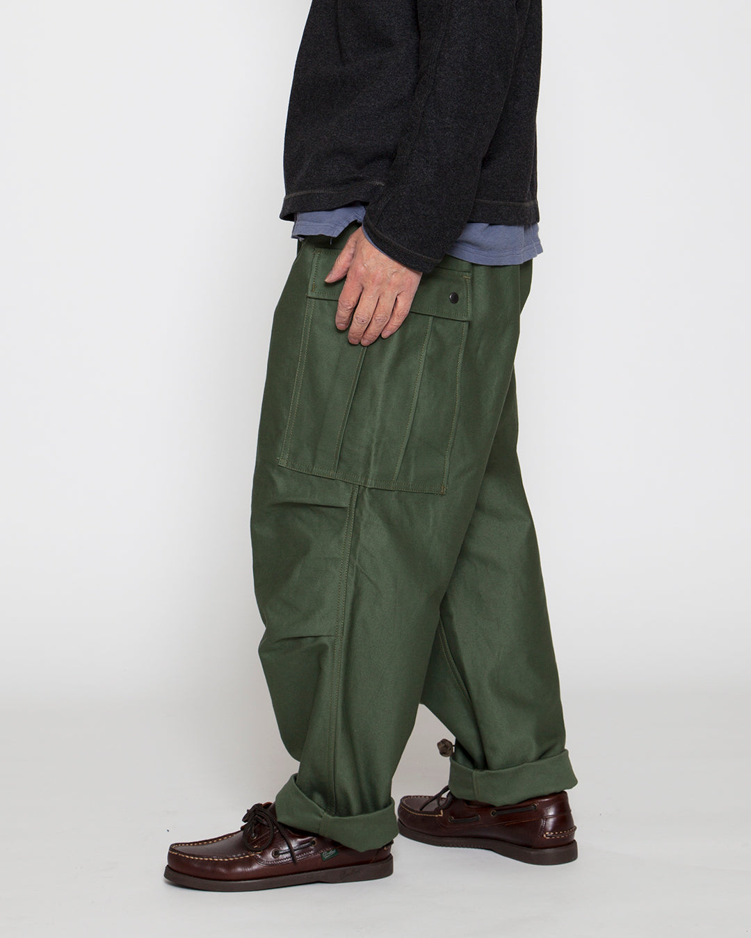 FATIGUE SLACKS - FP012・M-51 FIELD SLACKS / Olive Green