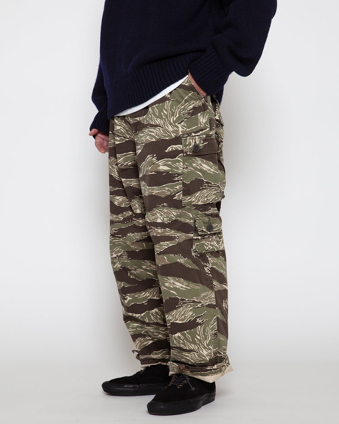 FP019 - TIGER SLACKS / Tiger Stripe w/ Special Bio-wash