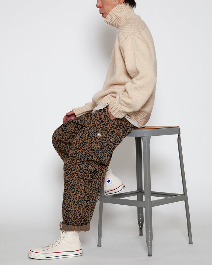 FP019 - TIGER SLACKS / Leopard w/ Special Bio-wash