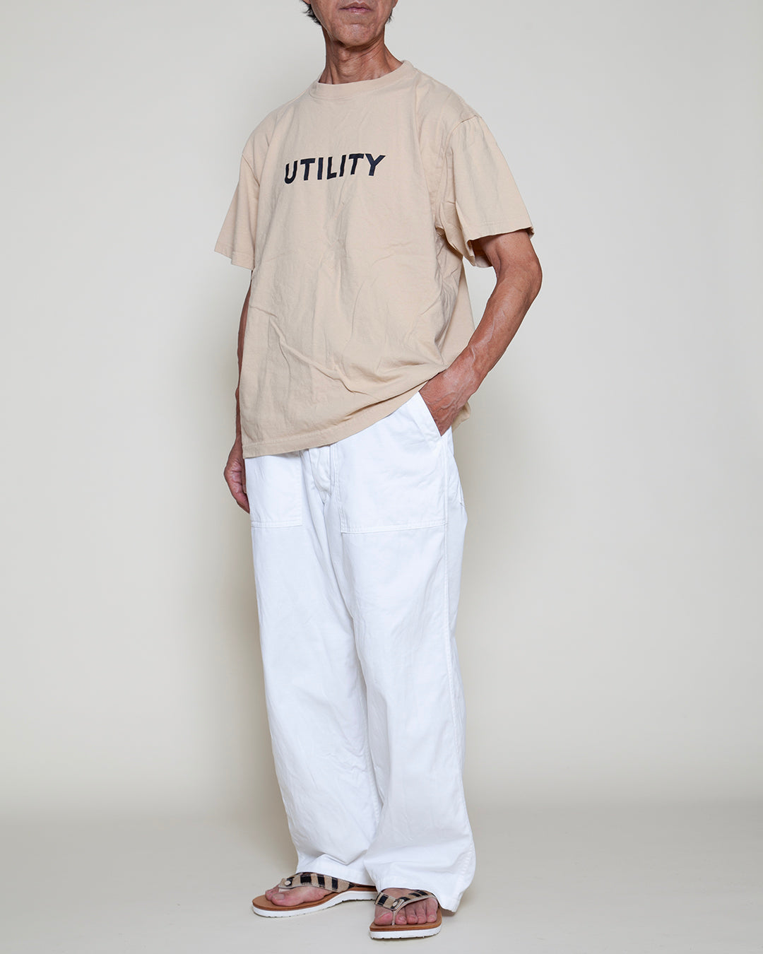 FP027 - M-47 UTILITY SLACKS / White