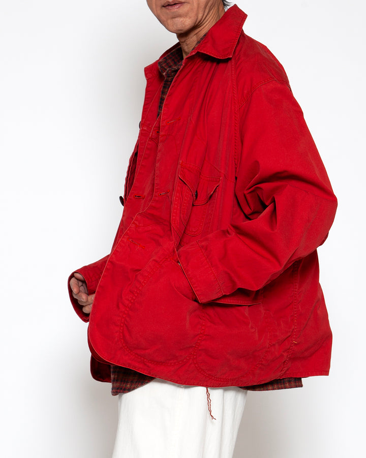 CJ001 - CORONA・GAME JACKET / Red w/ Bio-wash