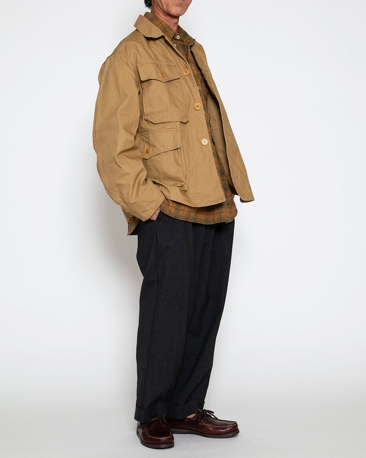 CJ005 - MACY FISHING JACKET / Dry Khaki