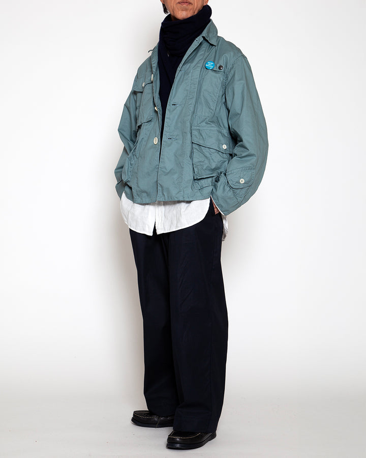 CJ005 - MACY FISHING JACKET / Dull Blue