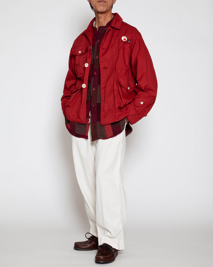 CJ005 - MACY FISHING JACKET / Red