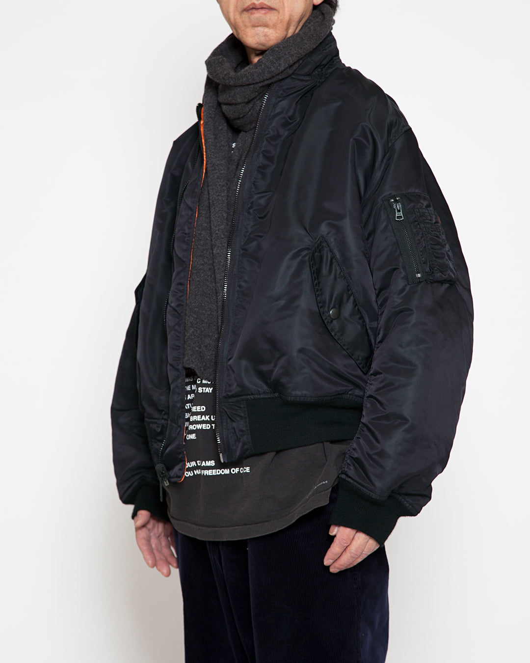 CJ019・MA-1 / Black
