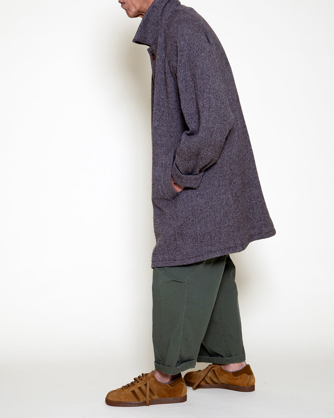 CJ027 - CORONA・UP DUSTER COAT / Greige