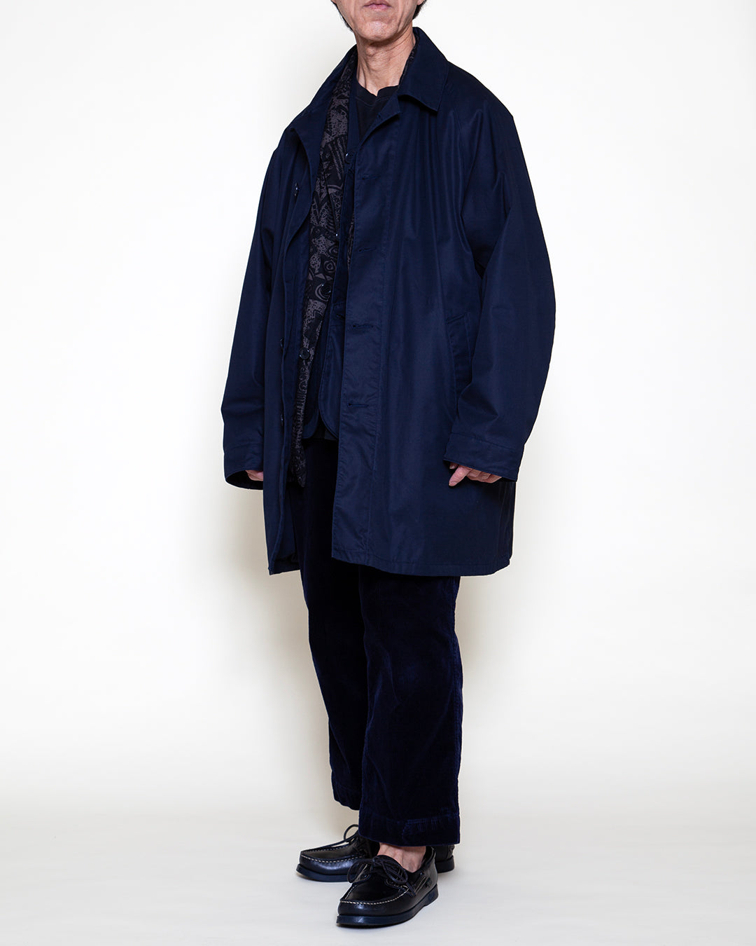 CJ027L - CORONA・UP DUSTER COAT / Midnight Navy