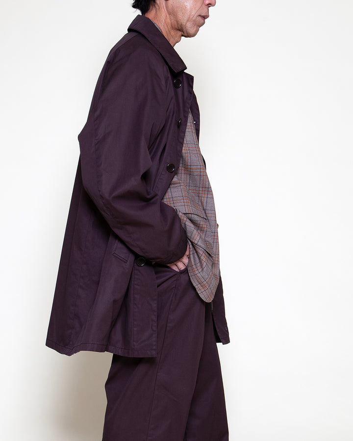 CJ027L - CORONA・UP DUSTER COAT / Dark Brown