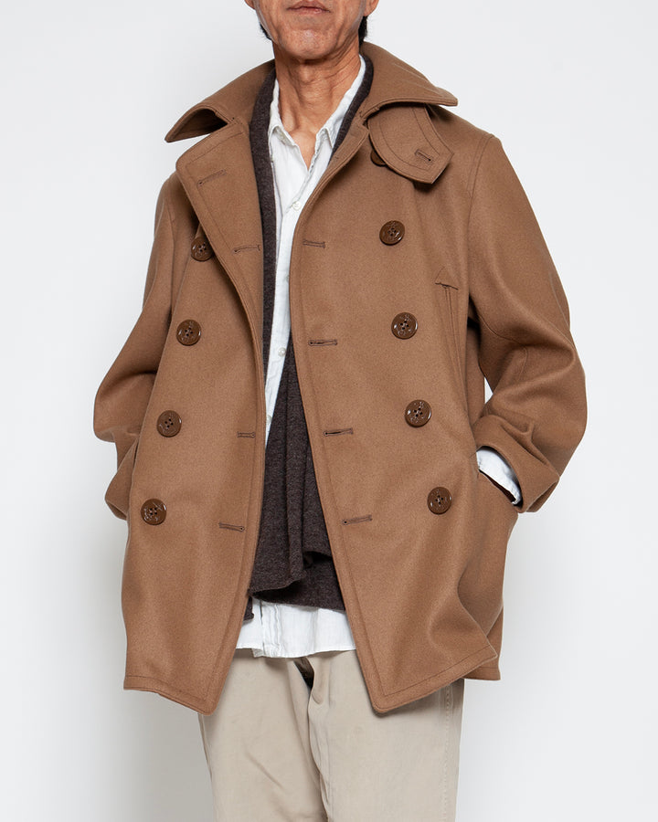 CJ067- SEAMEN'S COAT / Camel