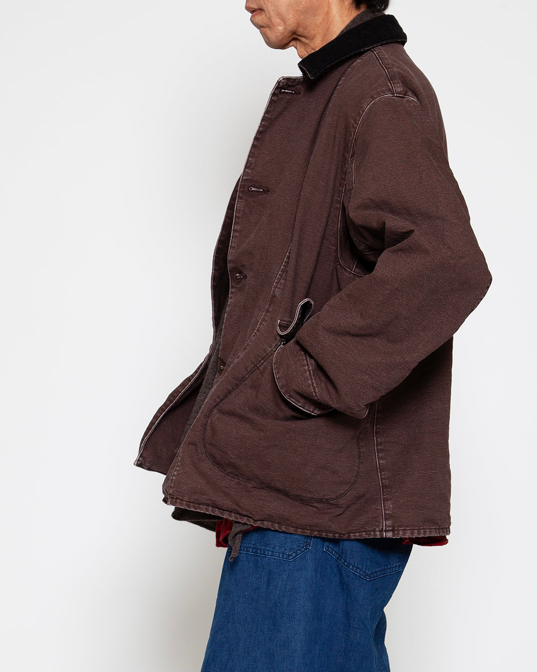 CJ076 - UTICA FIELD COAT / Chocolate Brown