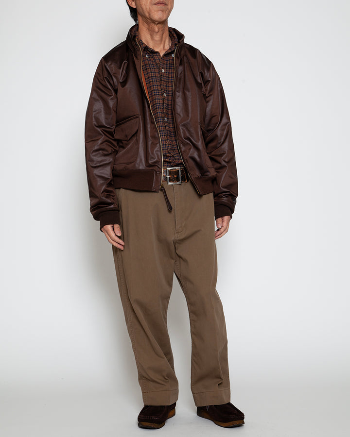 CJ077 - A-2 JACKET / Brown