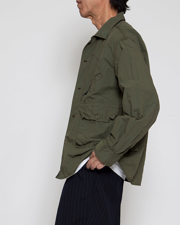 CSJ001・HUNTER HIKER JAC SHIRT / Leaf Green