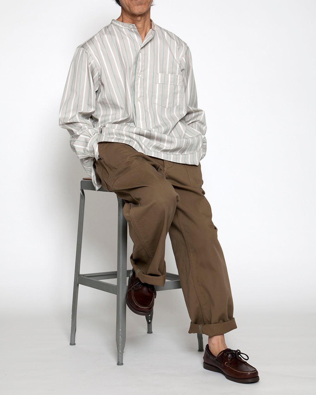FP001・UTILITY SLACKS / Dark Khaki