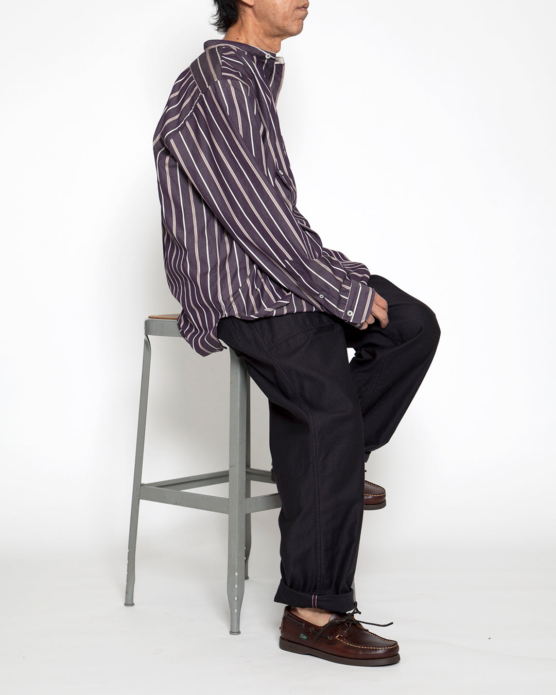 FP001・UTILITY SLACKS / Black