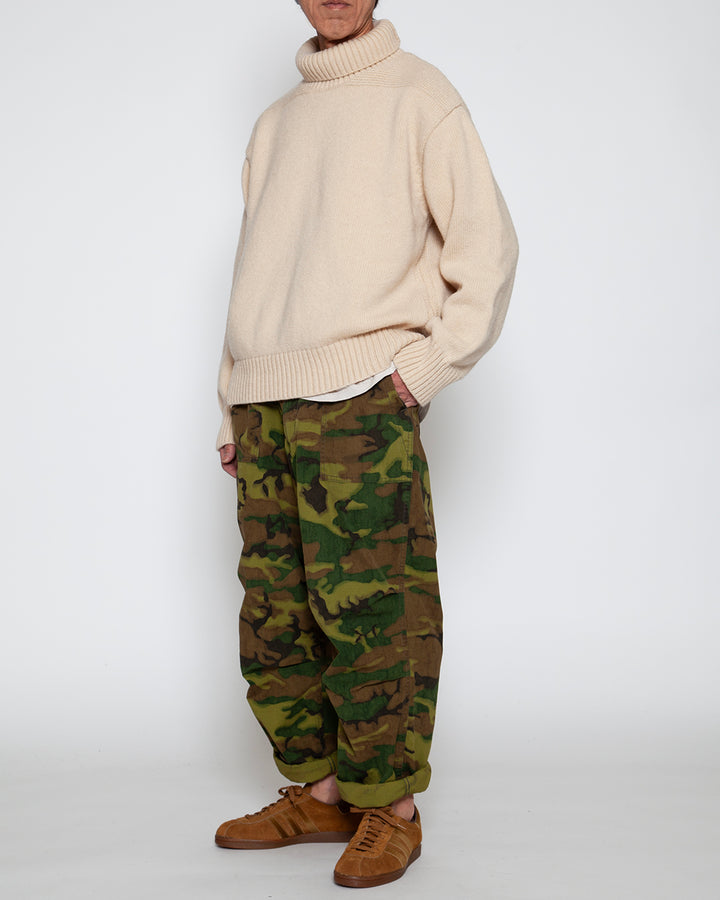 FP005 - AGGRESSOR SLACKS / ERDL "GREEN in COUNTRY" w/ Bio-wash