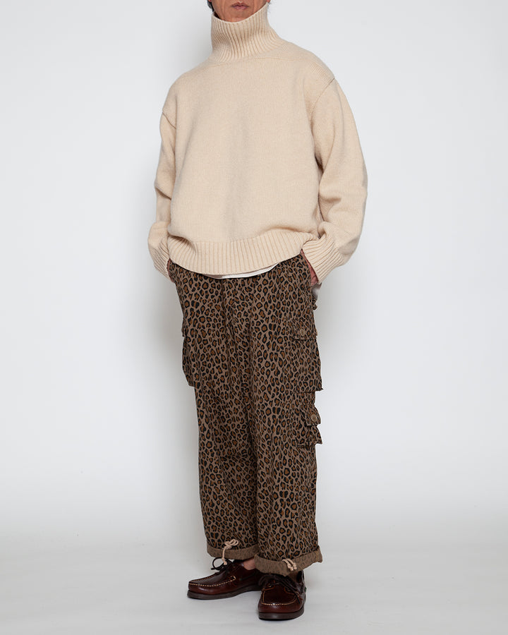 FP019 - TIGER SLACKS / Leopard w/ Special Bio-wash