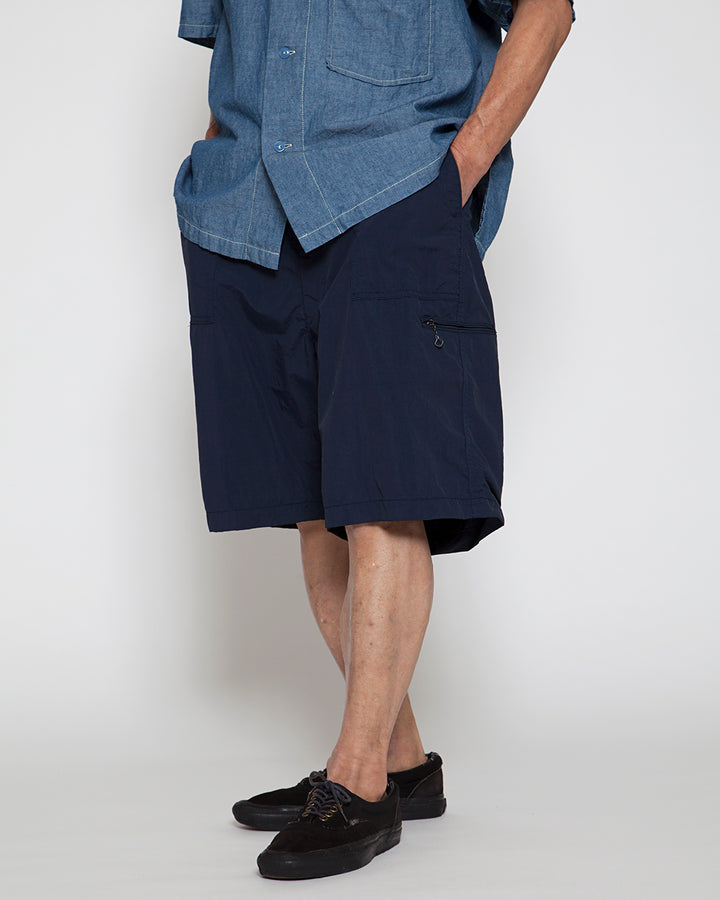FP024S・UTILITY EASY SHORT SLACKS / Navy