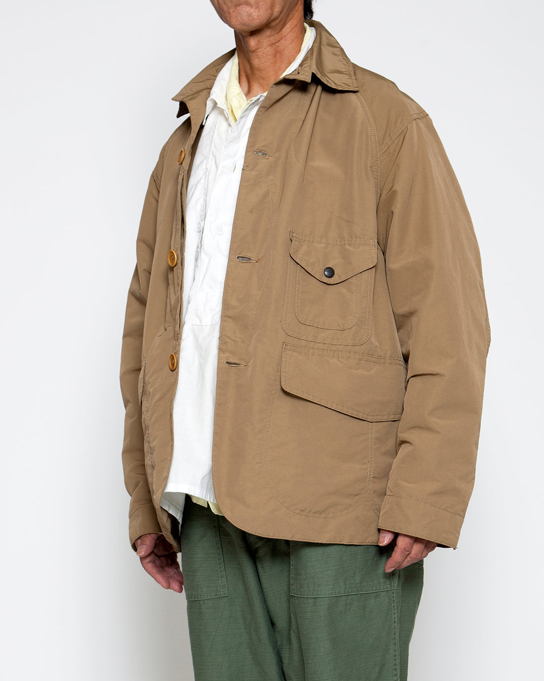 CJ001 - CORONA・GAME JACKET / Khaki – THE CORONA UTILITY