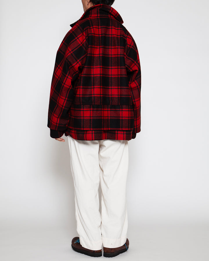 CJ007 - CORONA・ZIP LOGGER / Red × Black Buffalo Plaid