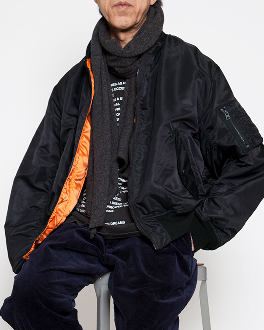 CJ019・MA-1 / Black – THE CORONA UTILITY