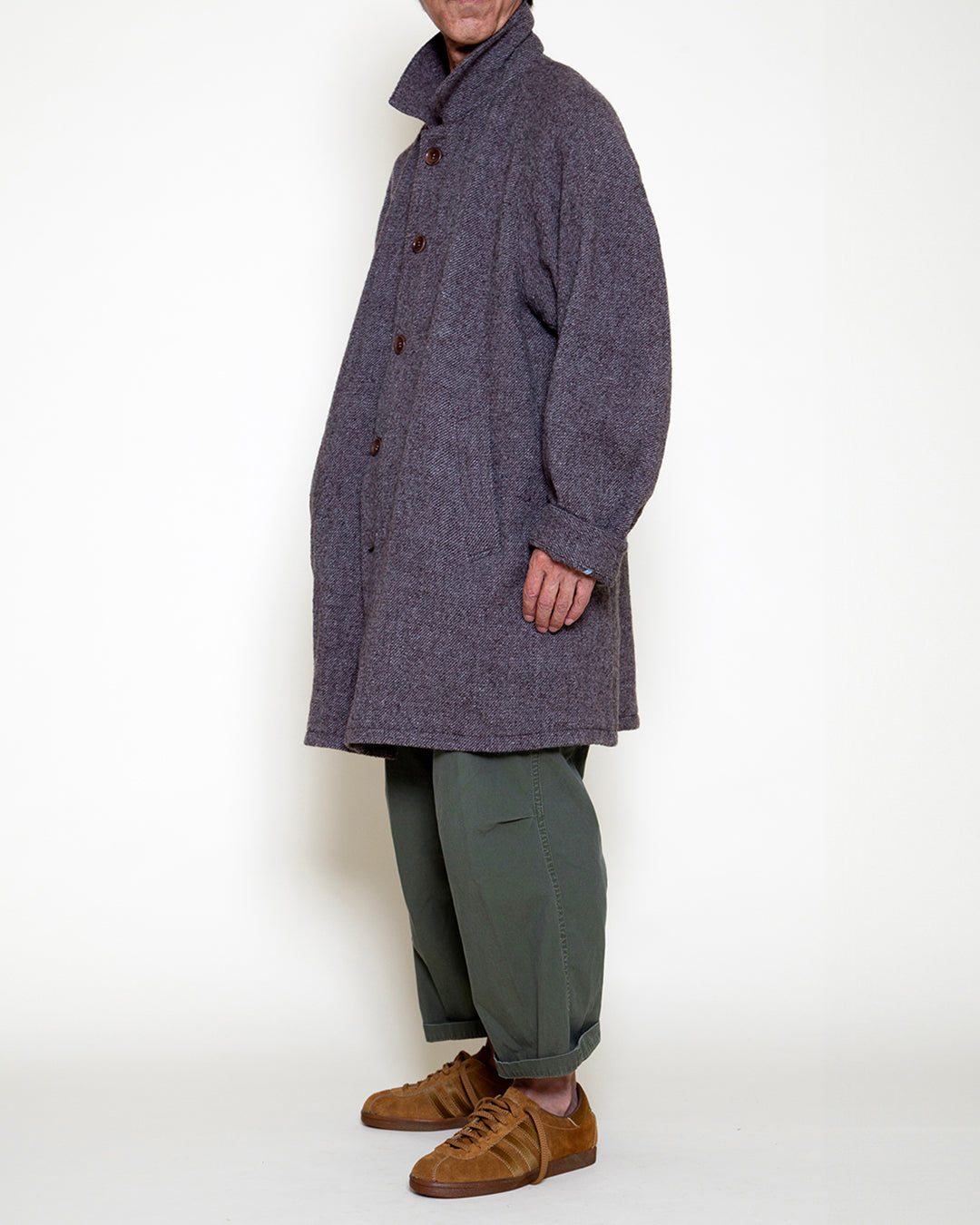 CJ027 - CORONA・UP DUSTER COAT / Greige