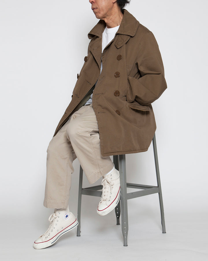 THE CORONA UTILITY - CJ067・SEAMEN'S COAT / Dark Khaki