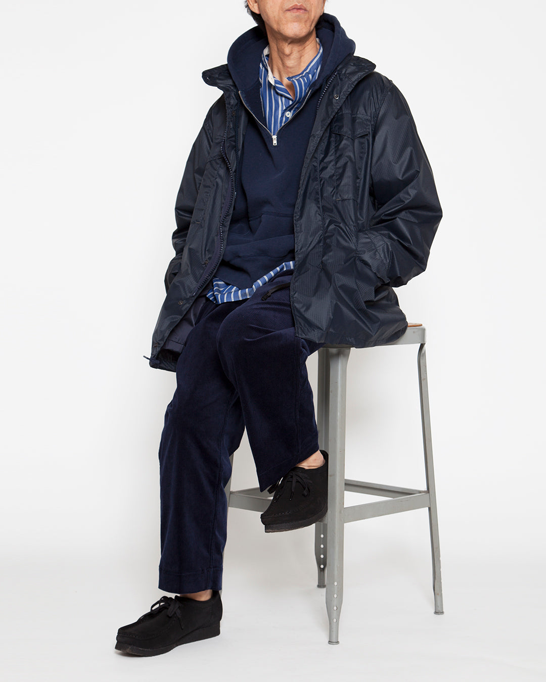 THE CORONA UTILITY - CJ112・M-65 FIELD JACKET / Navy