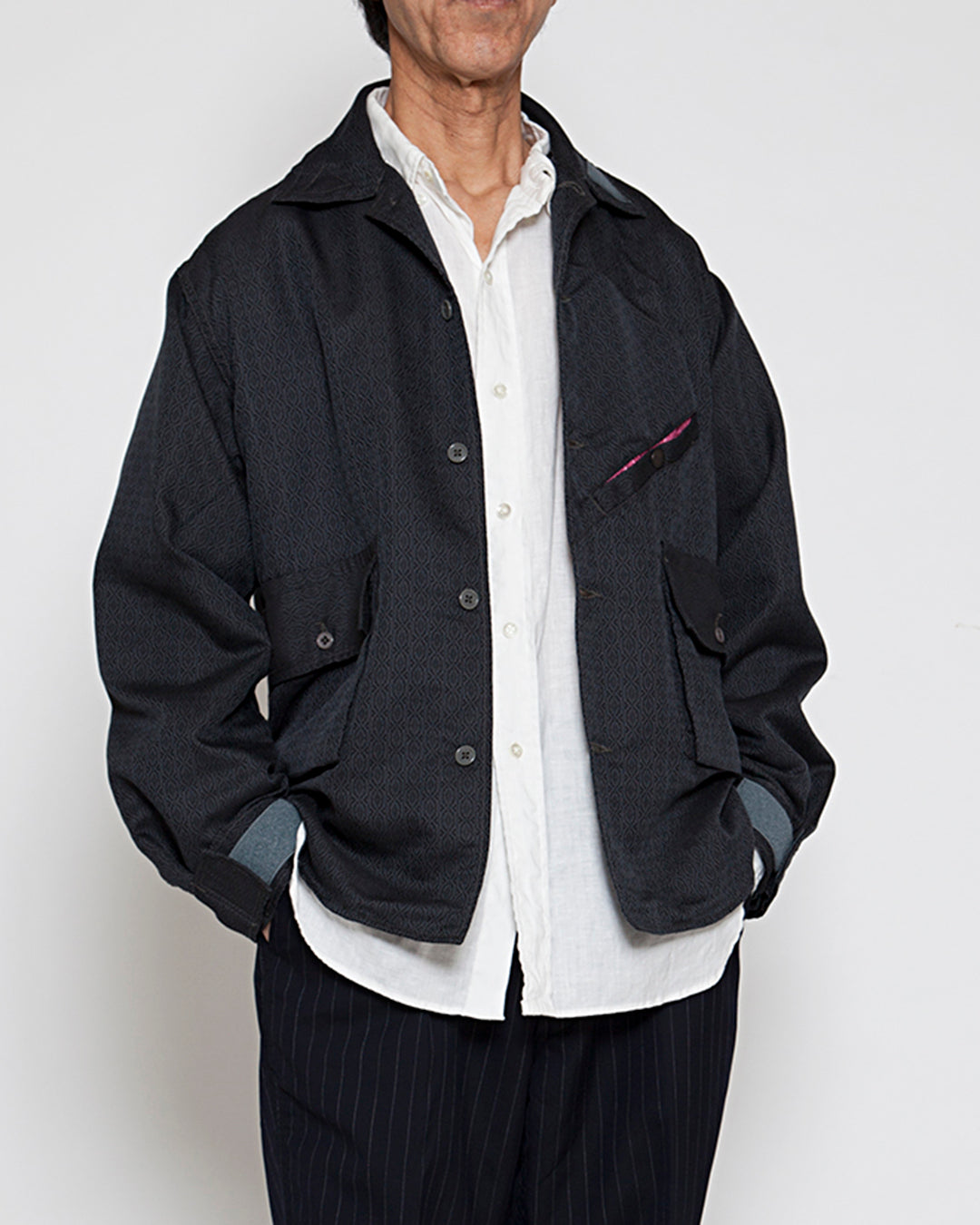 【在庫処分大特価!!】 CSJ001・HUNTER HIKER JAC SHIRT / Black – THE CORONA UTILITY ジャケット・アウター