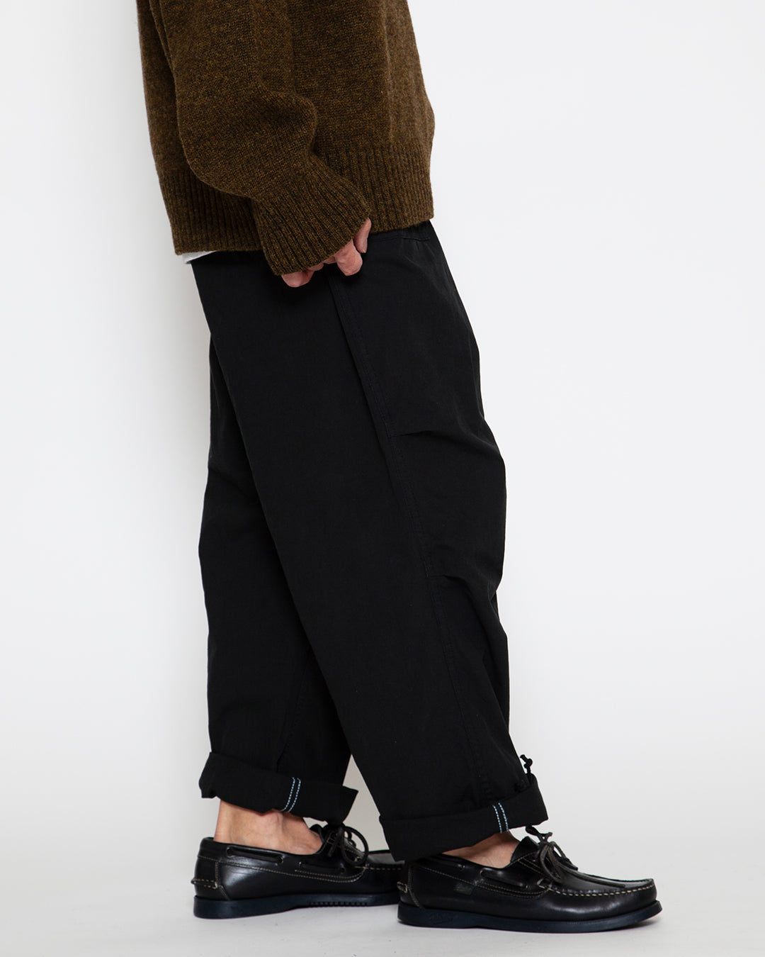 FP005 - AGGRESSOR SLACKS / Black w/ Bio-wash