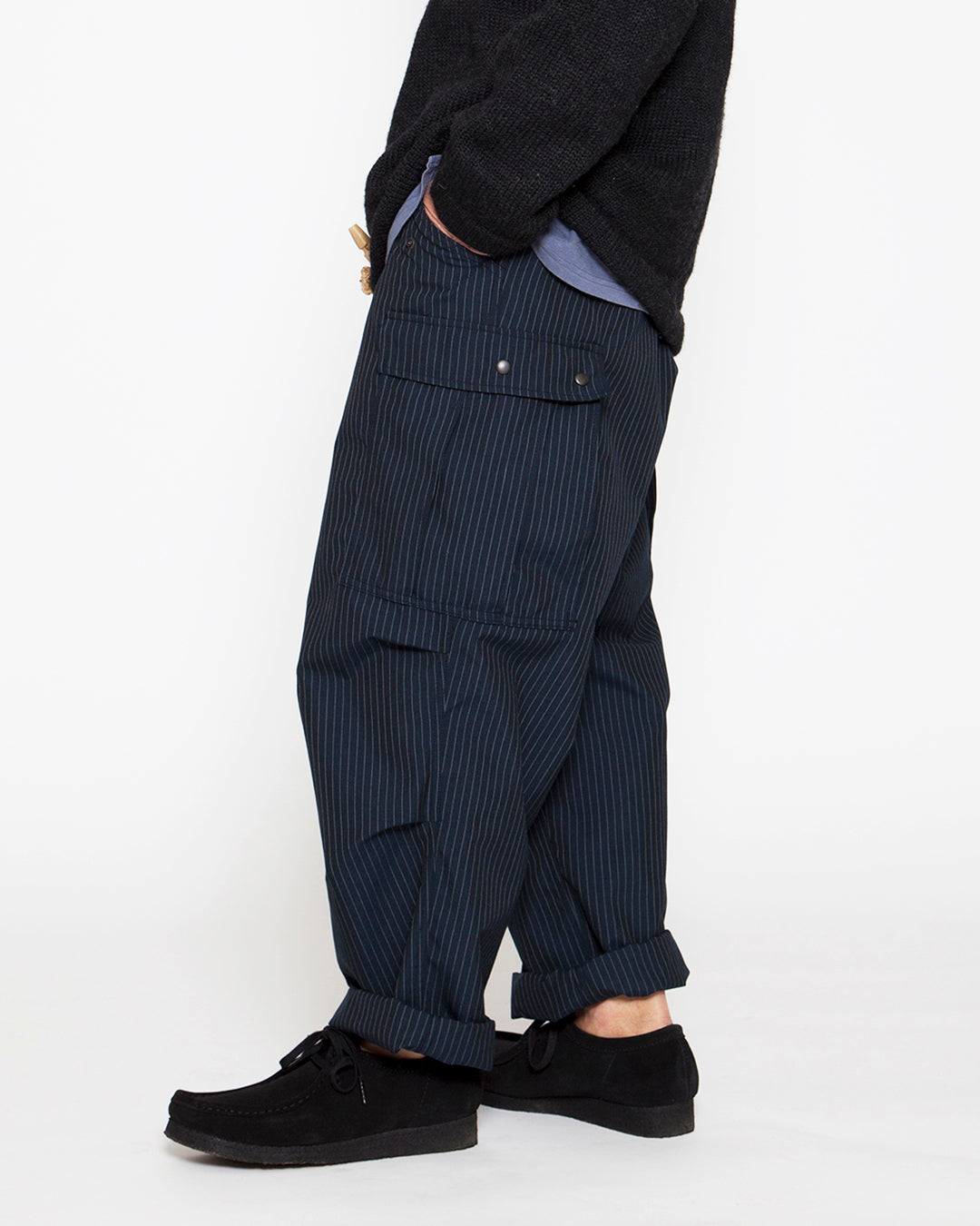 CORONA FATIGUE SLACKS M-51 FP012 オリーブ　L FP012・M-51 FIELD SLACKS / Navy × Grey Stripe – THE CORONA