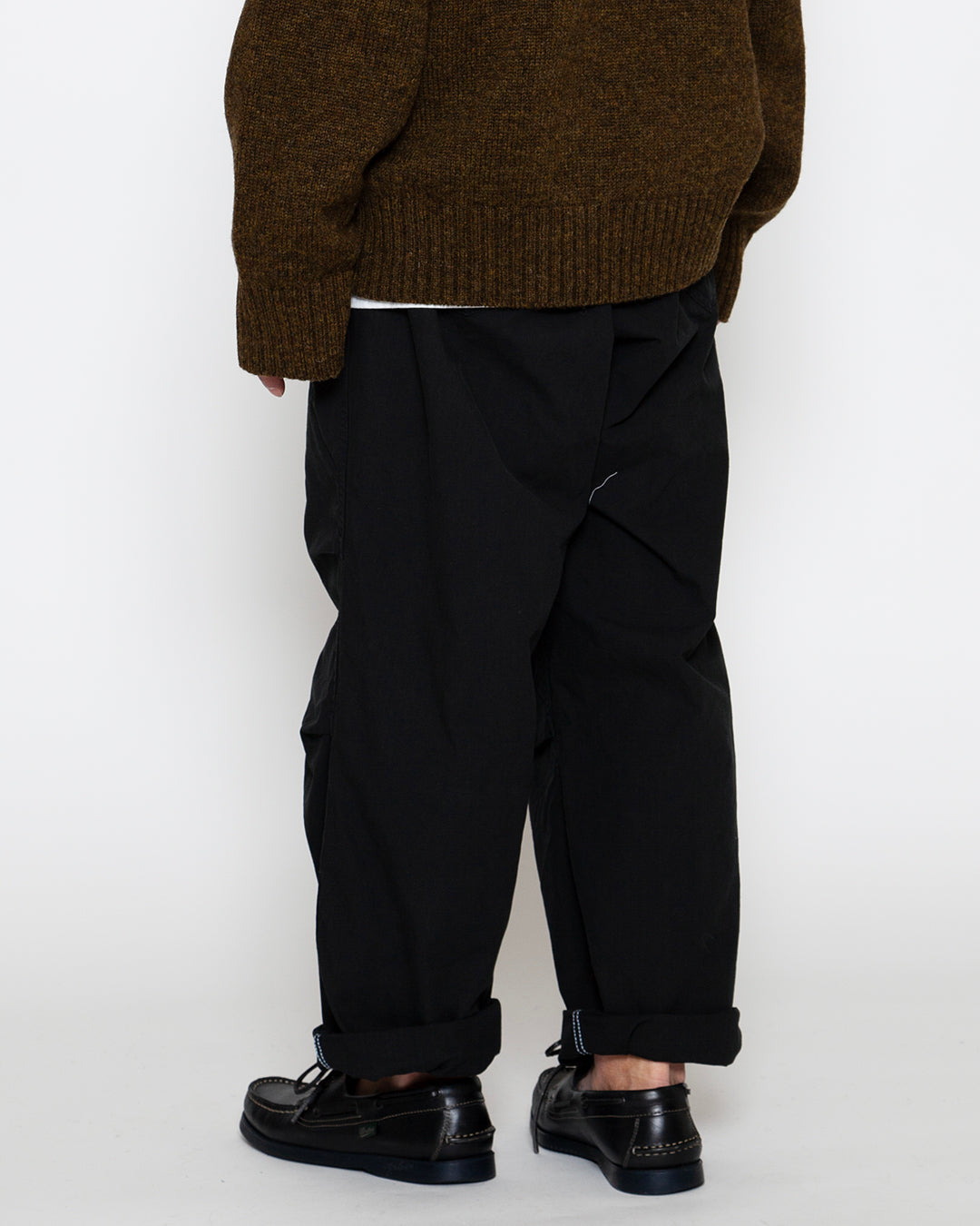 FP005 - AGGRESSOR SLACKS / Black w/ Bio-wash