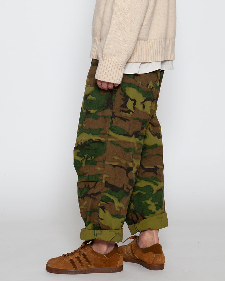 FP005 - AGGRESSOR SLACKS / ERDL "GREEN in COUNTRY" w/ Bio-wash