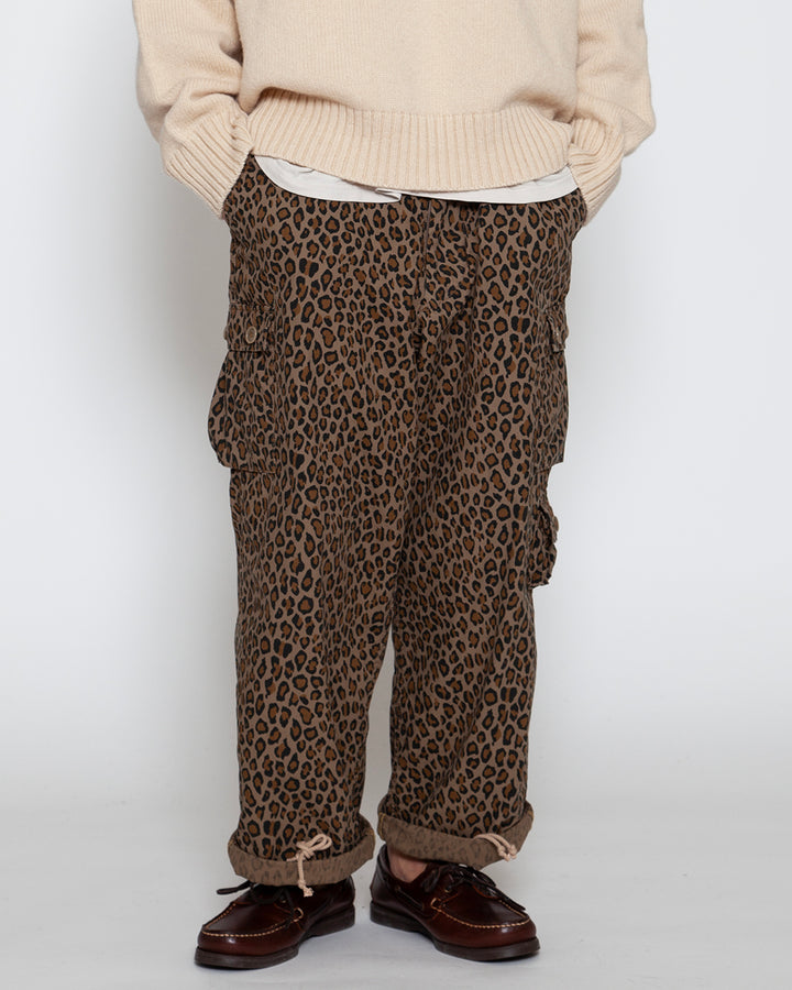 FP019 - TIGER SLACKS / Leopard w/ Special Bio-wash