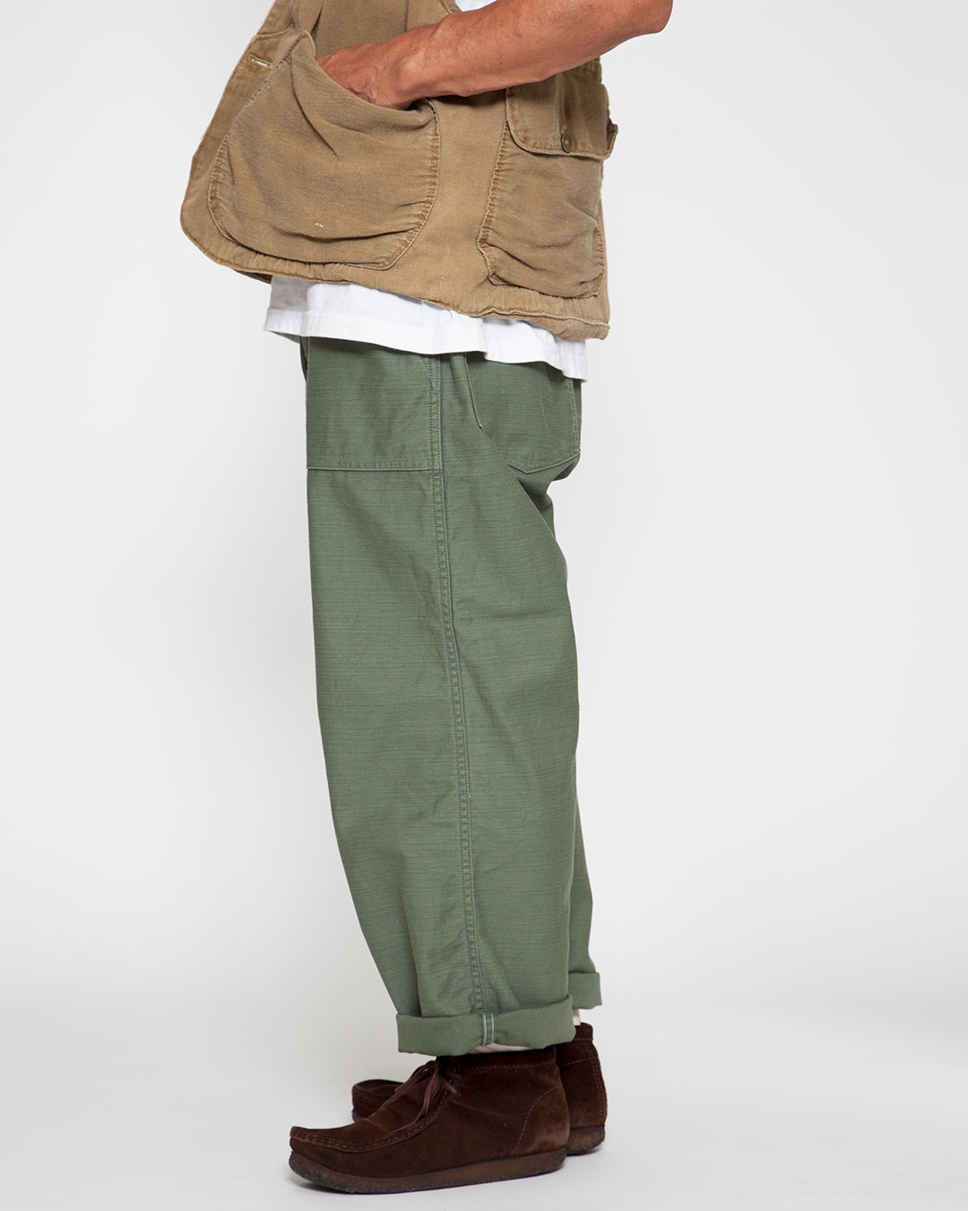 FP027・M-47 UTILITY SLACKS / Light Olive Green