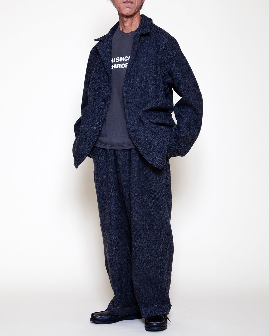 CJ003 - SHERRY・TRAVELERS SPORTS COAT / Charcoal