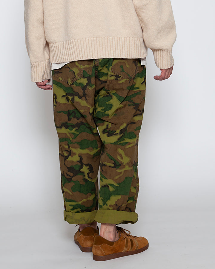 FP005 - AGGRESSOR SLACKS / ERDL "GREEN in COUNTRY" w/ Bio-wash