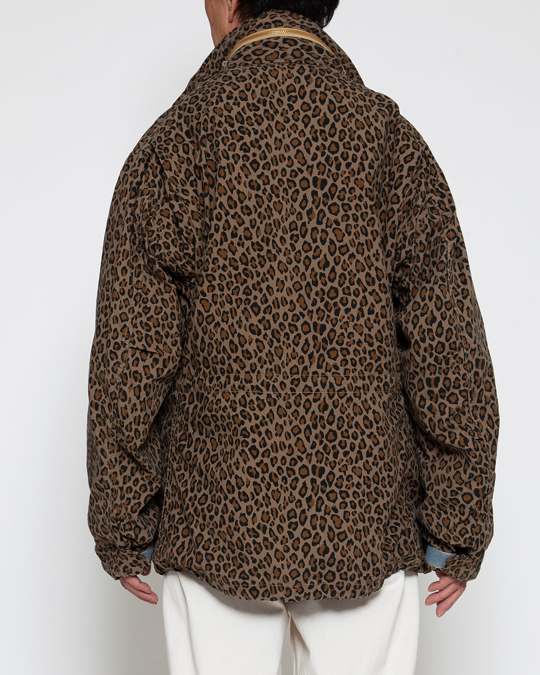 CJ112 - CORONA・M-65 FIELD JACKET / Leopard w/ Special Bio-wash