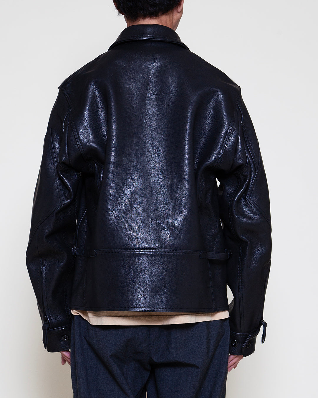 WG001 - Willis & Geiger "G-8" / Black Goat Leather