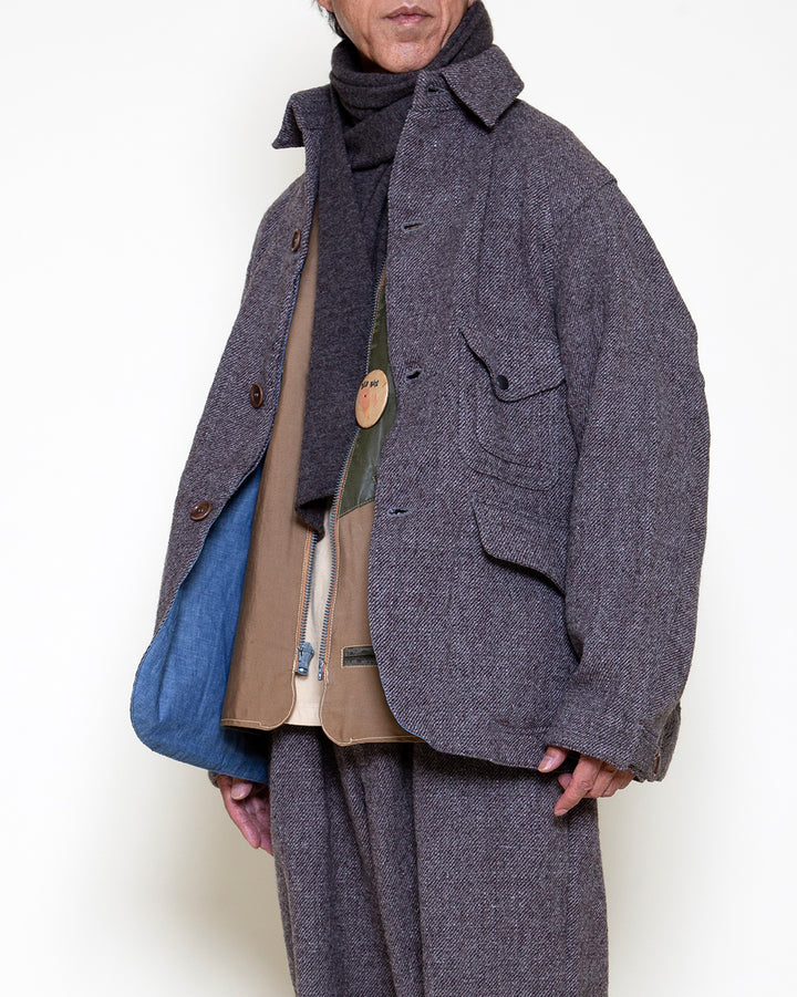 CJ001 - GAME JACKET / Greige